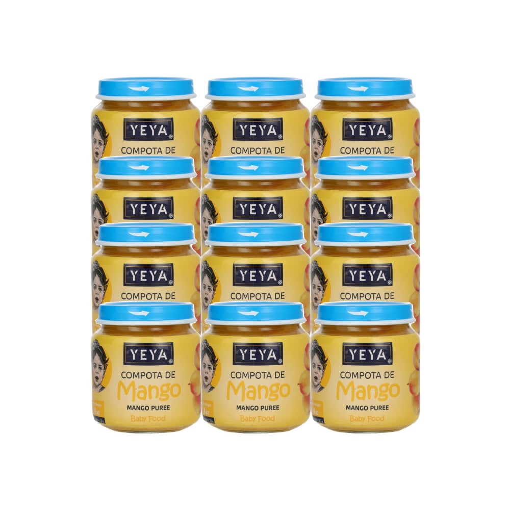 Compota de mango YEYA (12 x 113 g / 4 oz) - Imagen 1
