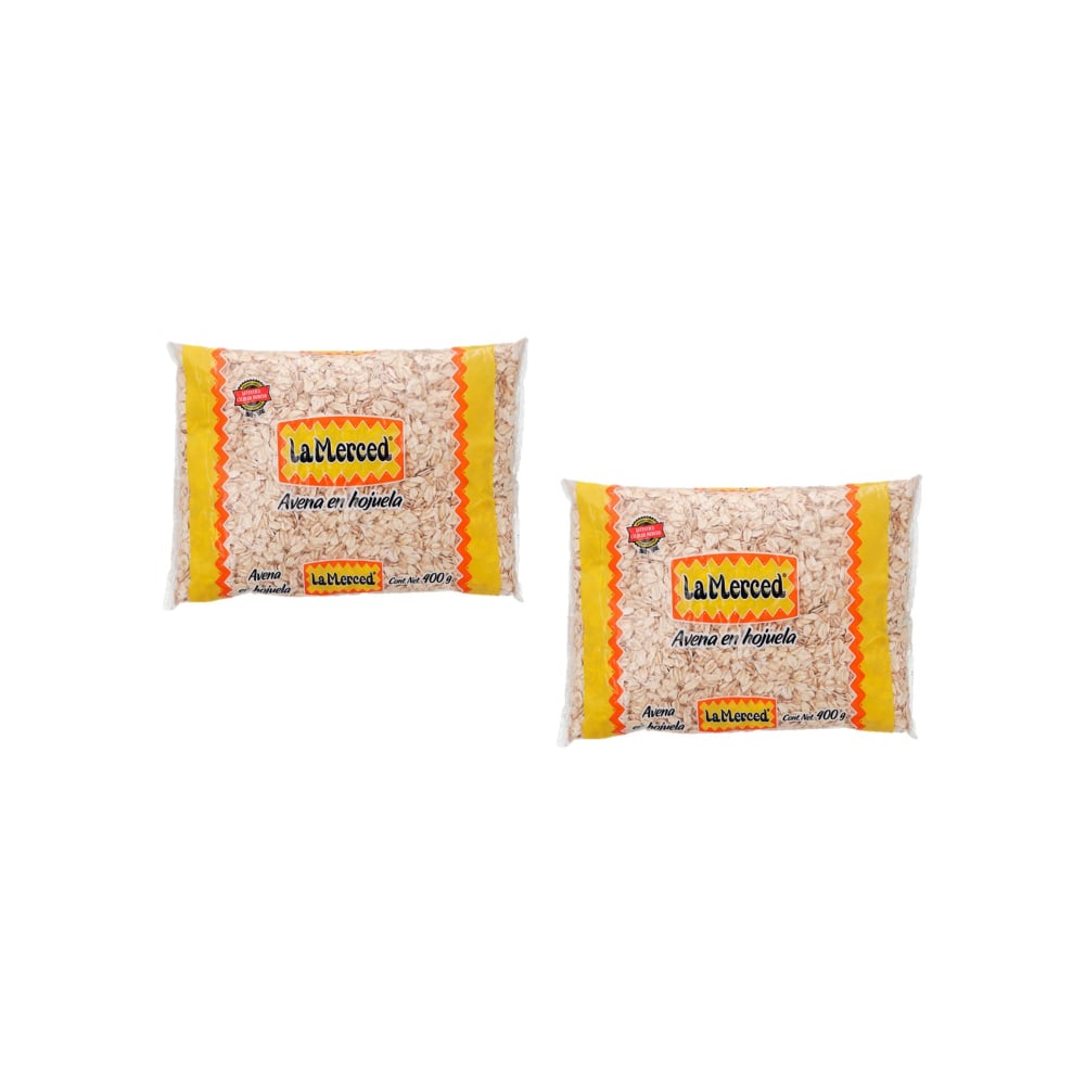 Avena en hojuela La Merced (2 x 400 g / 14.11 oz) - Imagen 1