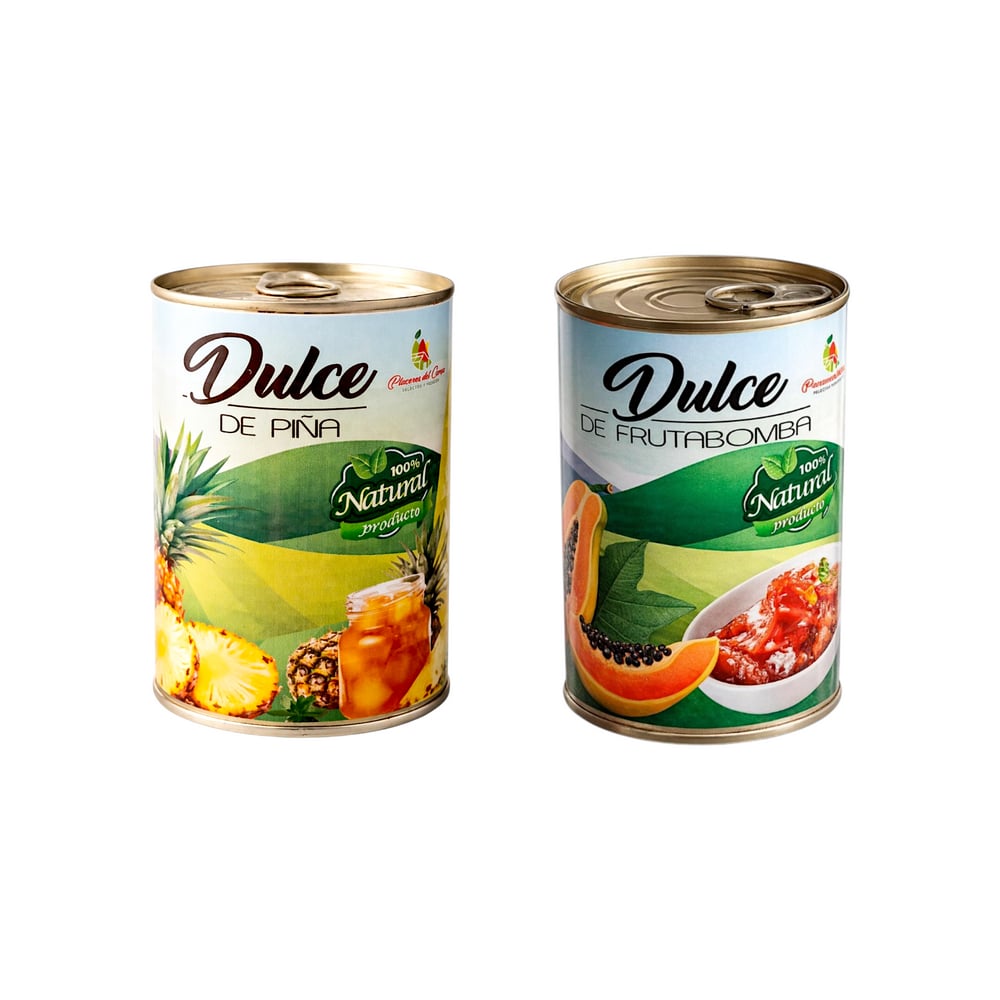 Dulce de fruta bomba + Dulce de piña - Imagen 1
