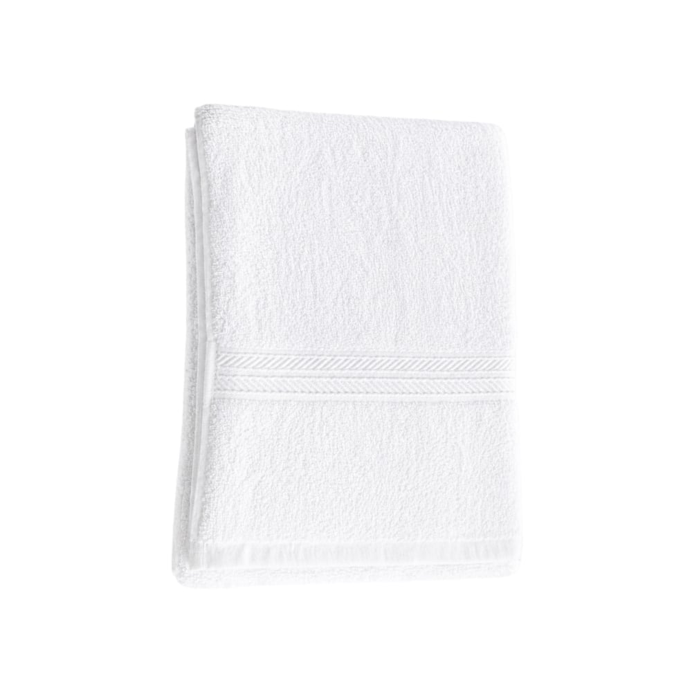 Toalla blanca grande 100% algodón 87 cm x 150 cm La Finca - Imagen 1
