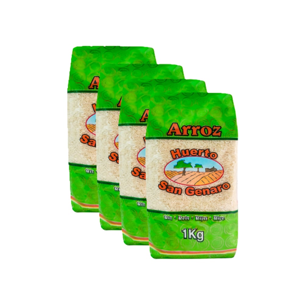 Arroz Huerto San Genaro (4 x 1 kg / 2.2 lb) - Imagen 1