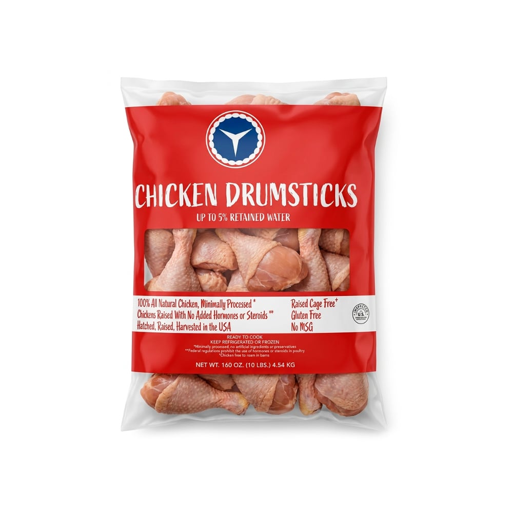 Muslos de pollo Amick Farms (4.54 kg / 10 lb) - Imagen 1