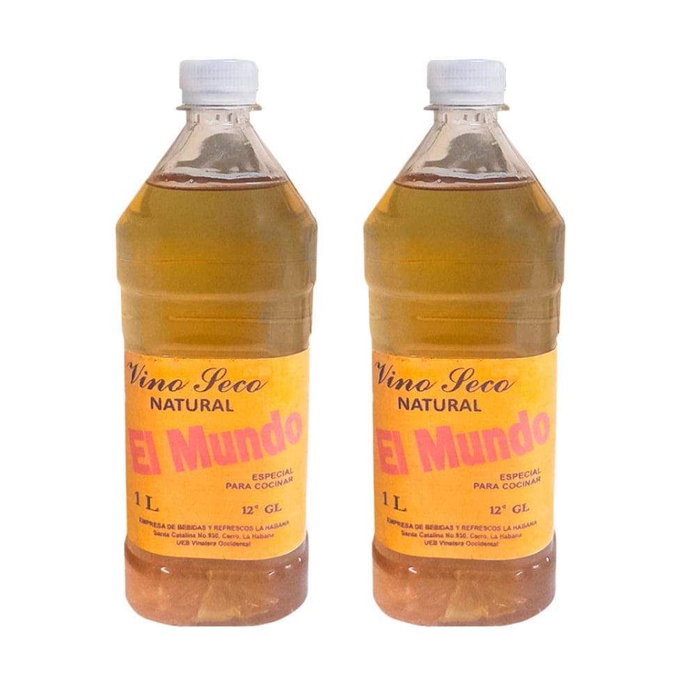 Vino seco natural El Mundo (2 x 1 L) - Imagen 1