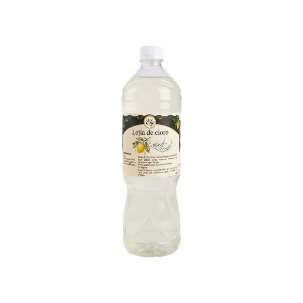 Lejía de cloro Ely (1 L) - Imagen 1