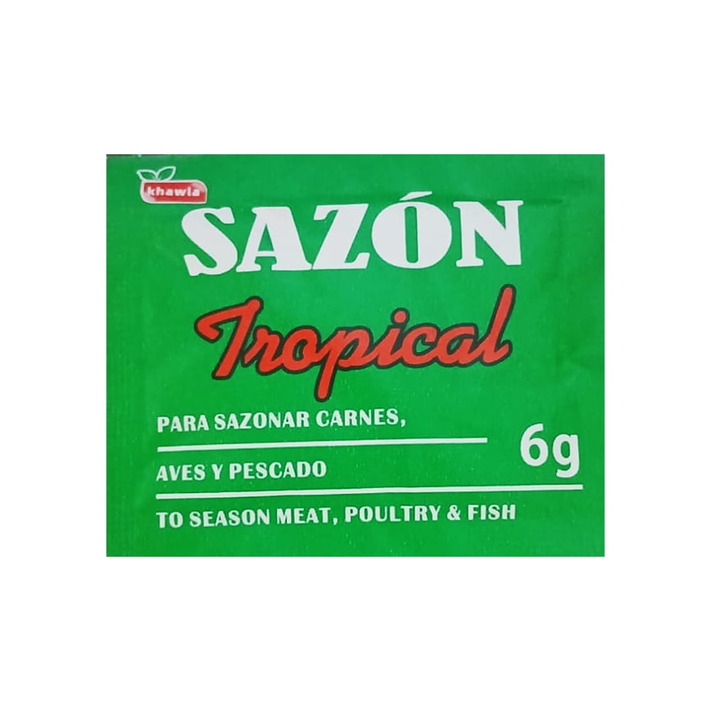 Sazón tropical Khawla (6 g) - Imagen 1