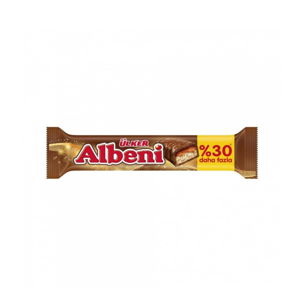 Barra de chocolate con caramelo Ülker Albeni (52 g / 1.83 oz) - Imagen 1