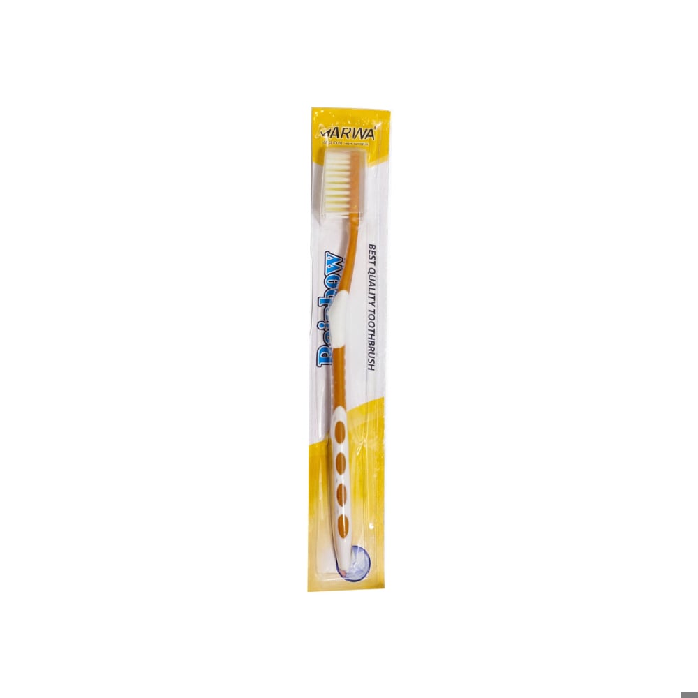 Cepillo de dientes amarillo Marwa - Imagen 1