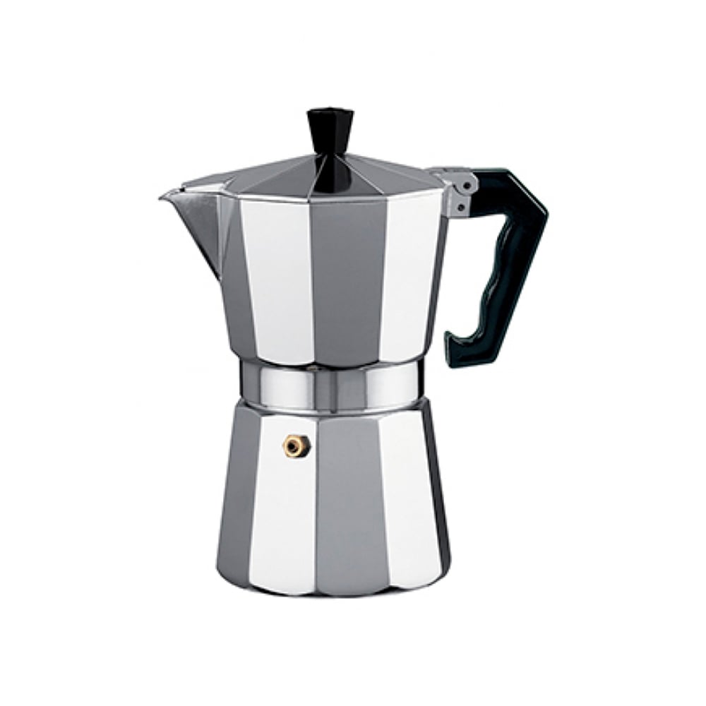 Cafetera italiana de aluminio de 3 tazas Alessandro - Imagen 1
