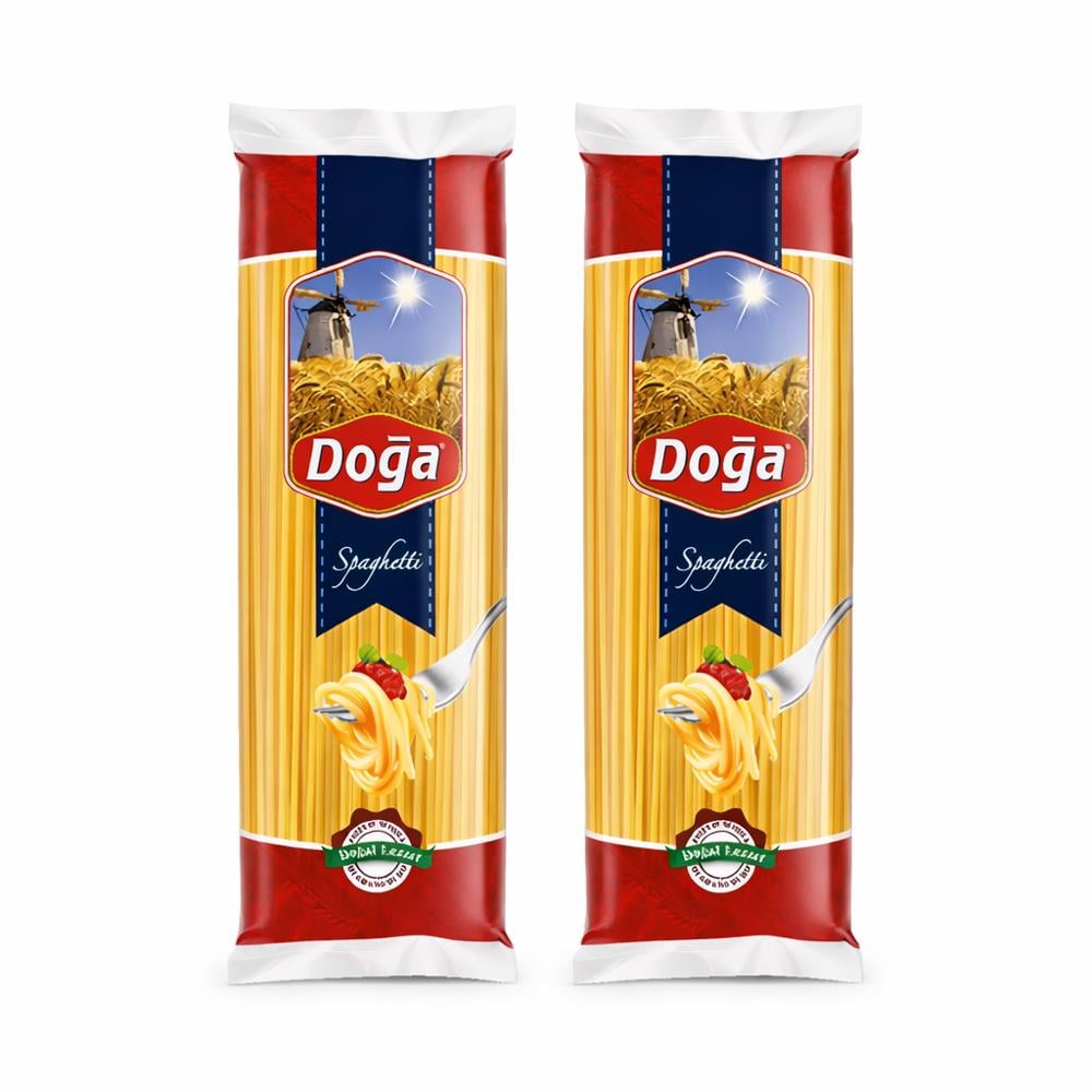 Espaguetis Doga (2 x 500 g / 1.1 lb) - Imagen 1