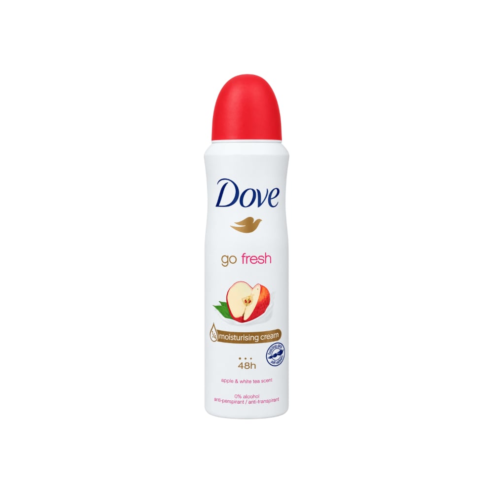 Desodorante en spray antitranspirante de manzana Dove (150 ml) - Imagen 1