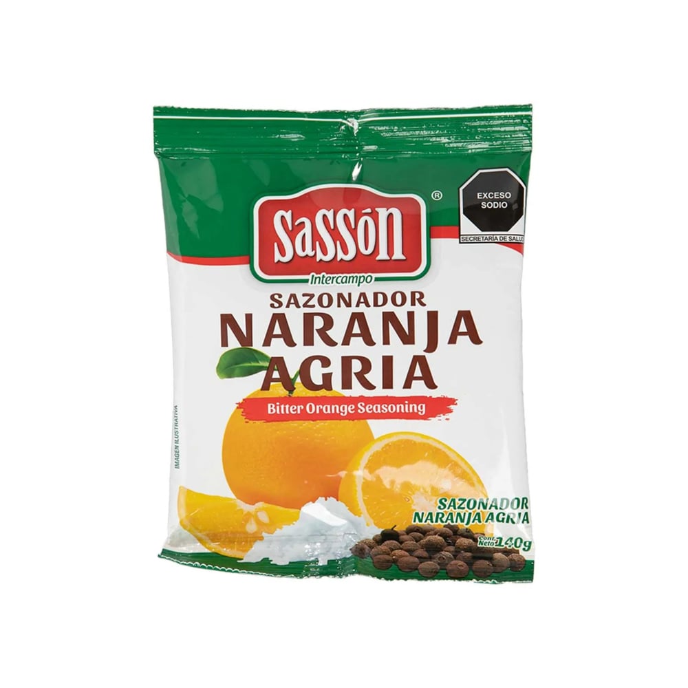 Sazonador naranja agria Sassón (140 g / 4.9 oz) - Imagen 1