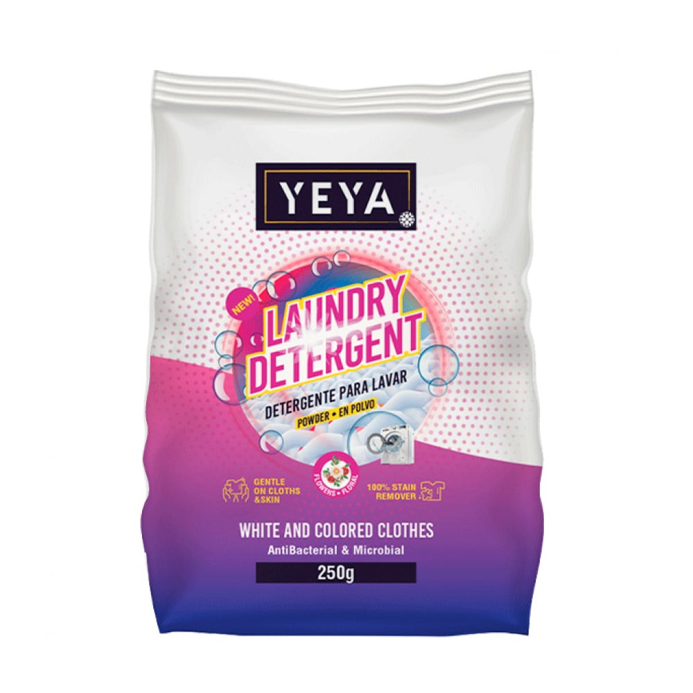 Detergente en polvo con aroma a flores YEYA (250 g / 8.8 oz) - Imagen 1