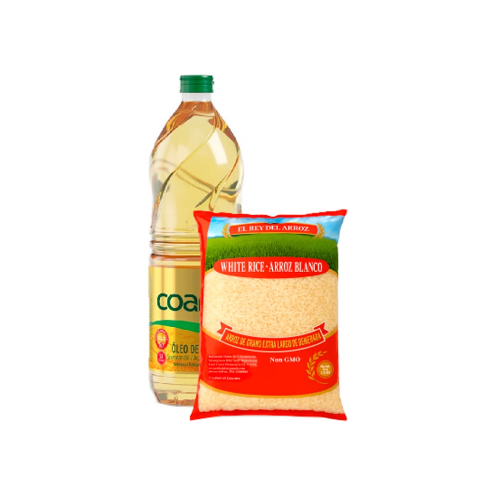 Aceite + Arroz blanco - Imagen 1