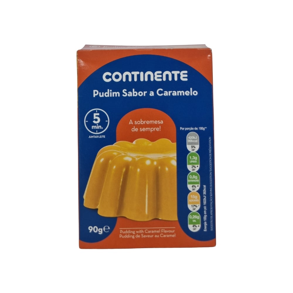 Pudín de caramelo Continente (90 g / 3.17 oz) - Imagen 1
