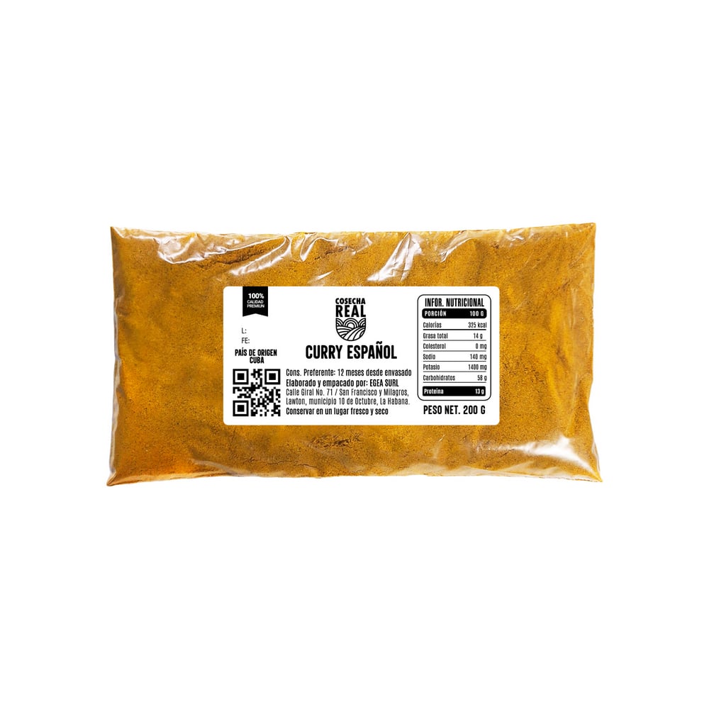 Curry español Cosecha Real (200 g / 7.05 oz) - Imagen 1