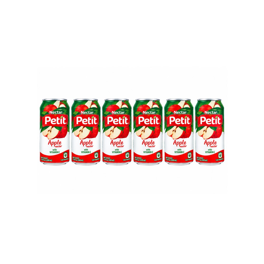 Néctar sabor manzana con vitamina C Petit (6 x 330 ml) - Imagen 1