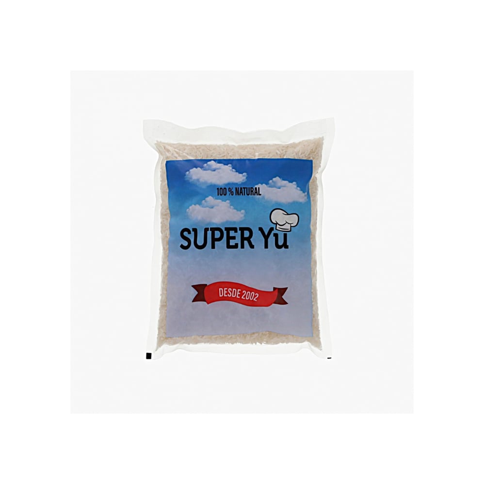 Arroz blanco pulido tipo 1 Super Yu (1 kg / 2.2 lb) - Imagen 1