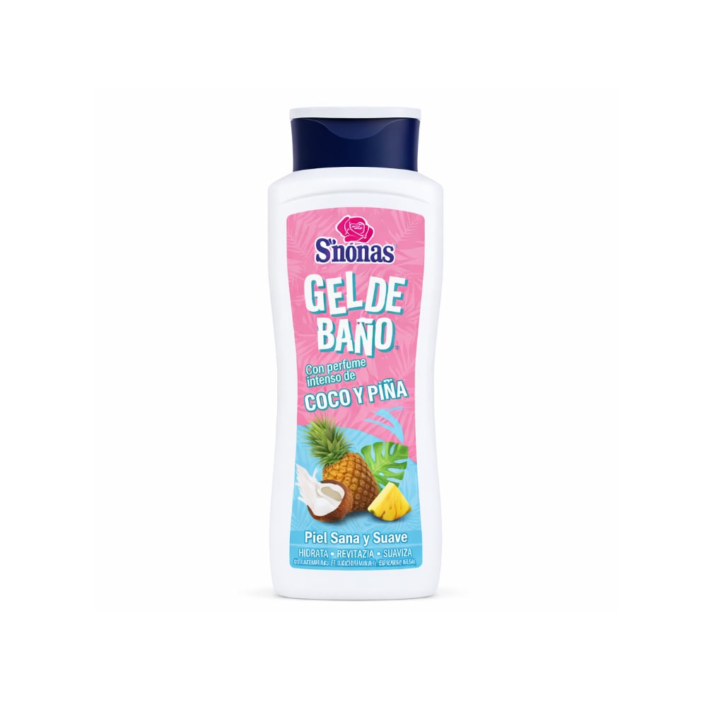Gel de baño coco y piña S'nonas (750 ml) - Imagen 1