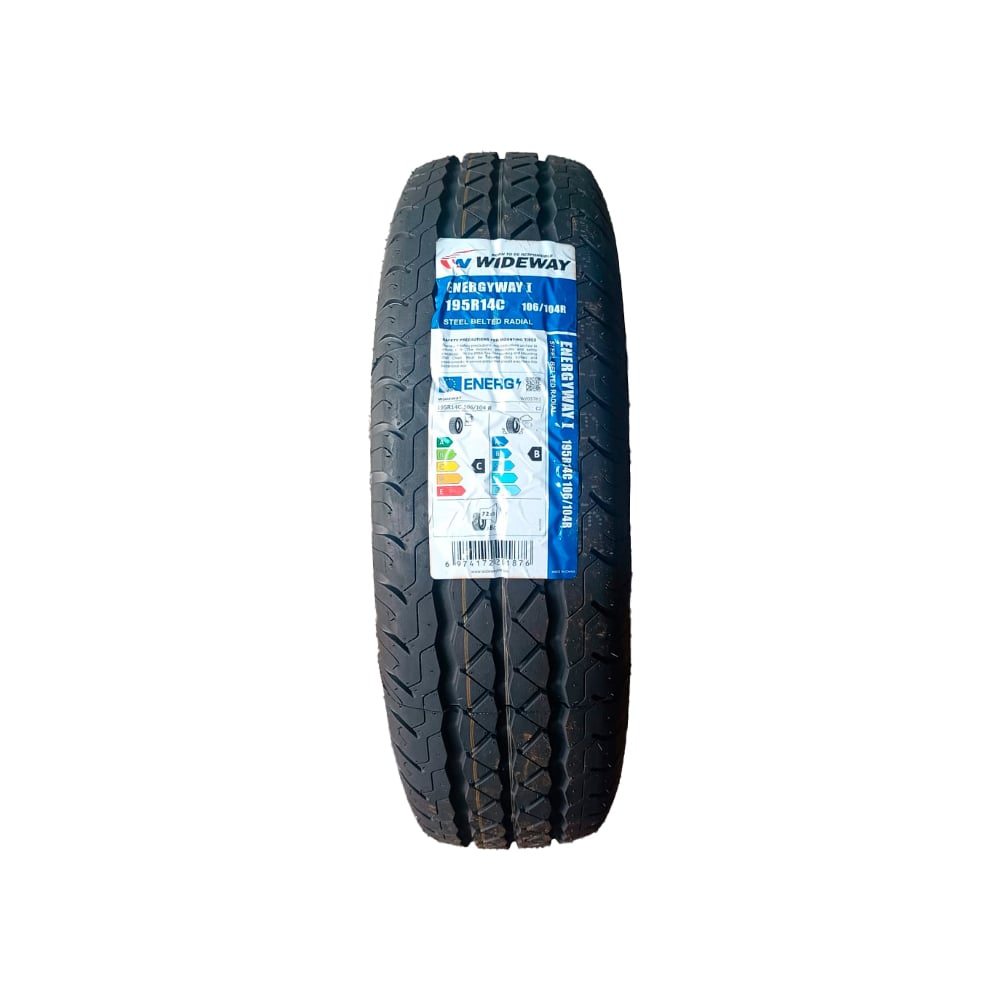 Neumático para auto 195 R14 C 106/104 R Wideway Energyway I (1 U) - Imagen 1