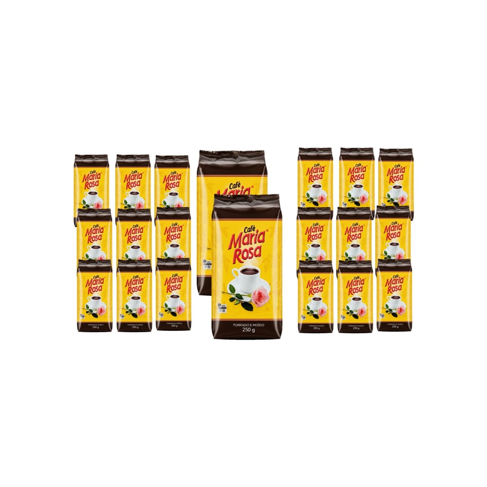Café tostado y molido Maria Rosa (20 x 250 g / 8.81 oz) - Imagen 1