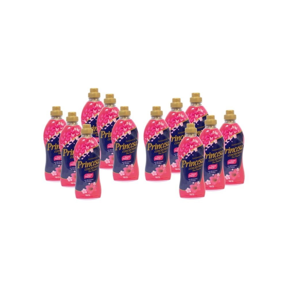 Suavizante de telas suave placer Princesa (12 x 750 ml) - Imagen 1