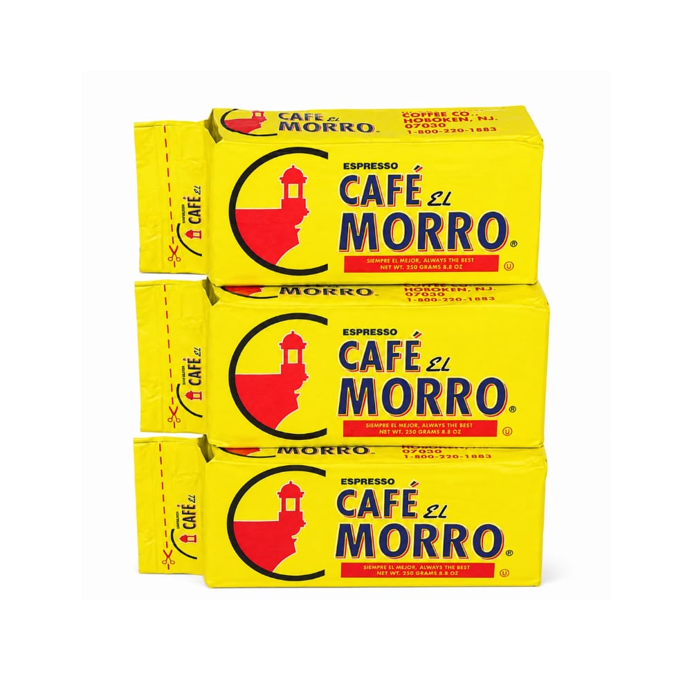 Café espresso El Morro ( 3 x 250 g / 8.8 oz) - Imagen 1