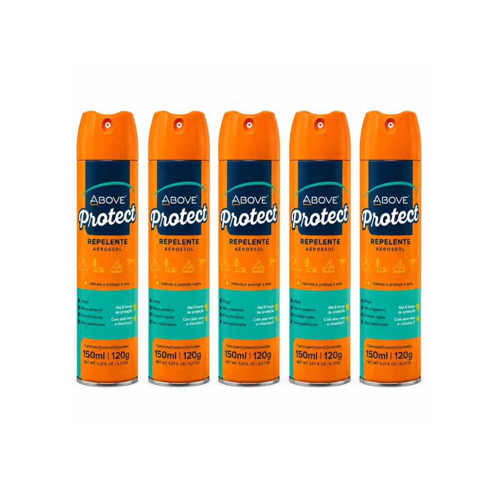 Repelente aerosol Above Protect (5 x 150 ml) - Imagen 1