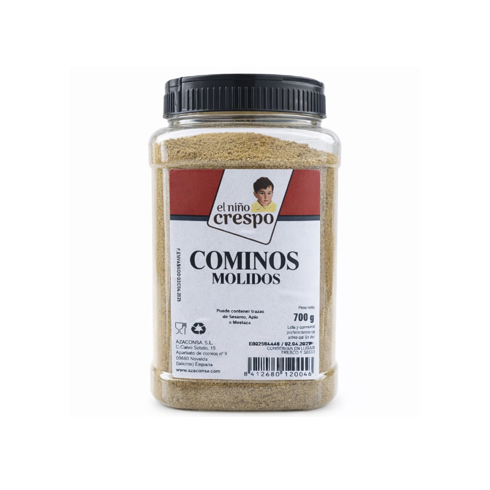 Cominos molidos El Niño Crespo (700 g / 1.54 lb) - Imagen 1
