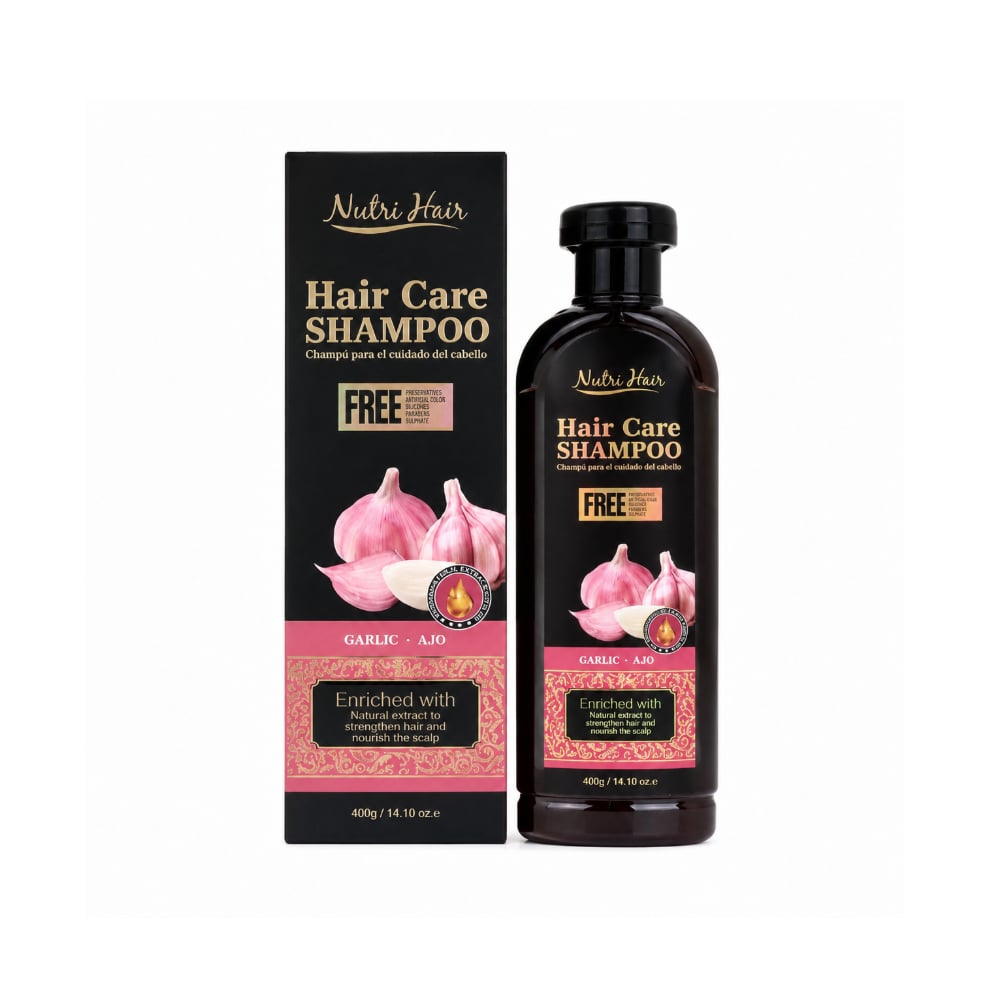 Champú Nutritivo con extracto de ajo Nutri Hair (420 g / 14.8 oz) - Imagen 1