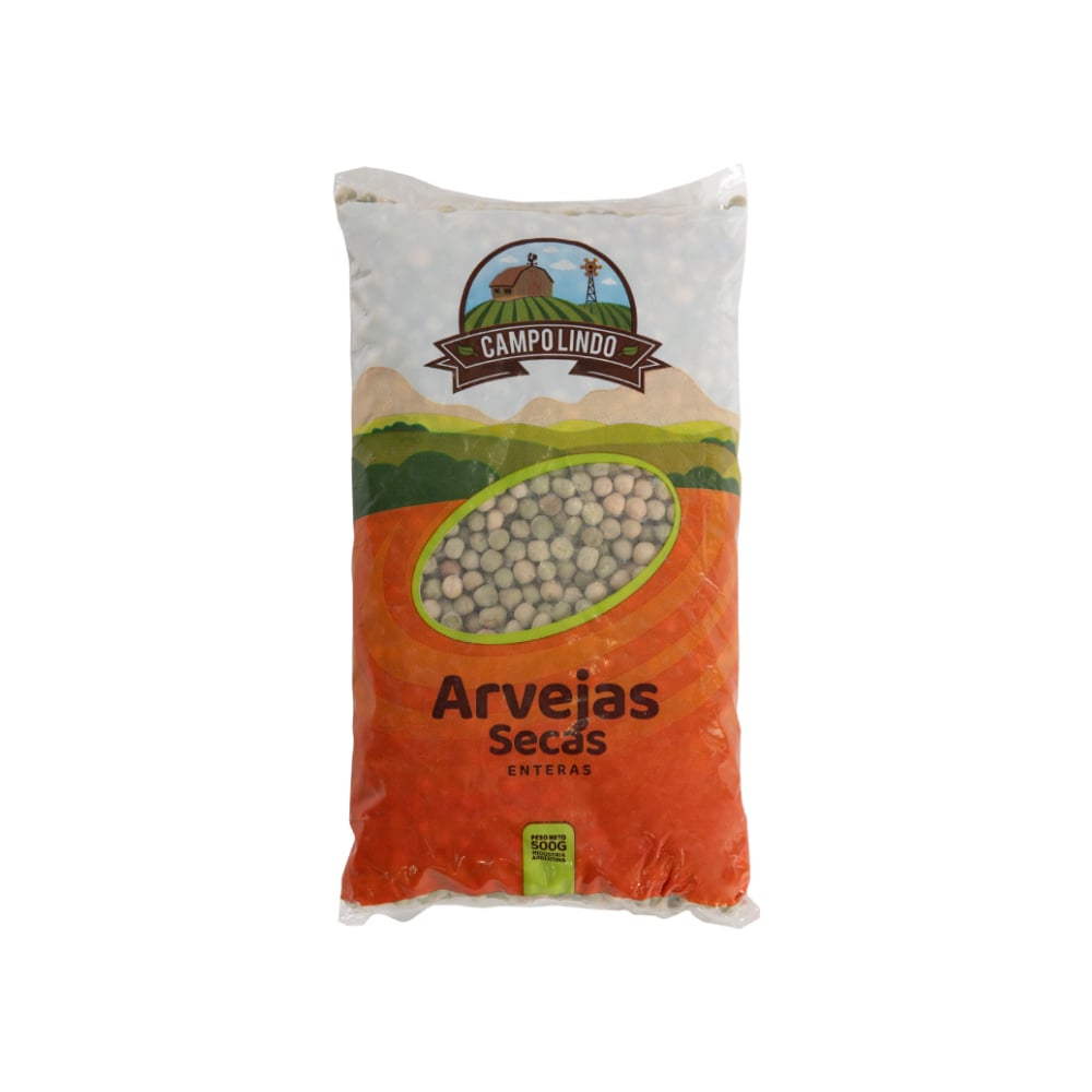Chícharos verdes enteros Campo Lindo (500 g / 1.1 lb) - Imagen 1