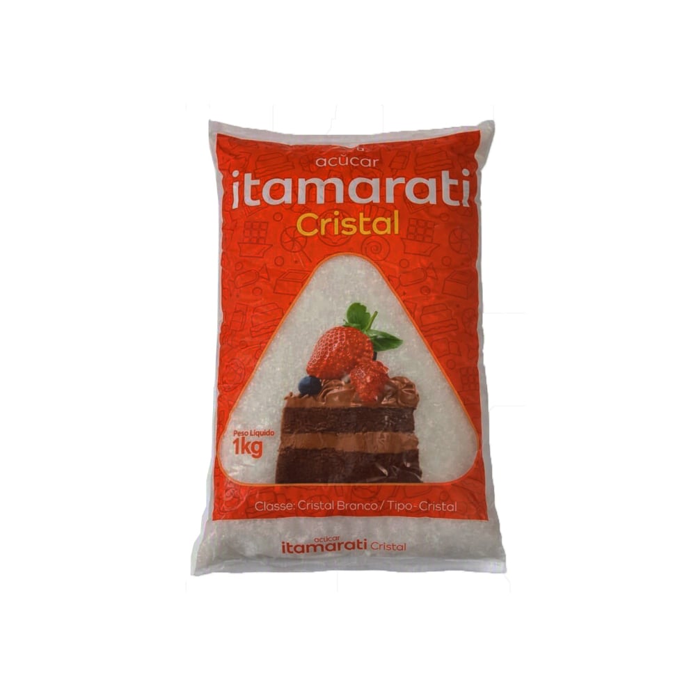 Azúcar blanca cristal Itamarati (1 kg / 2.2 lb) - Imagen 1