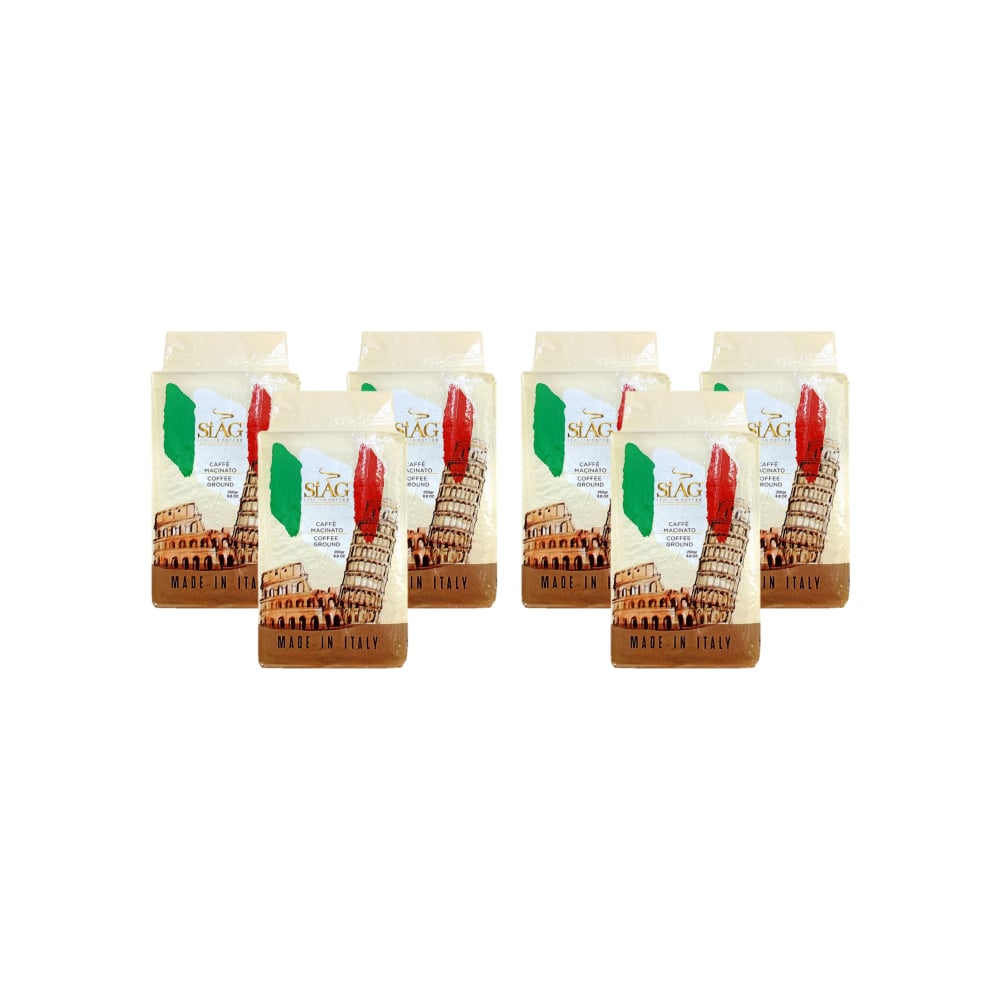 Café molido Siag (6 x 250 g / 8.8 oz) - Imagen 1