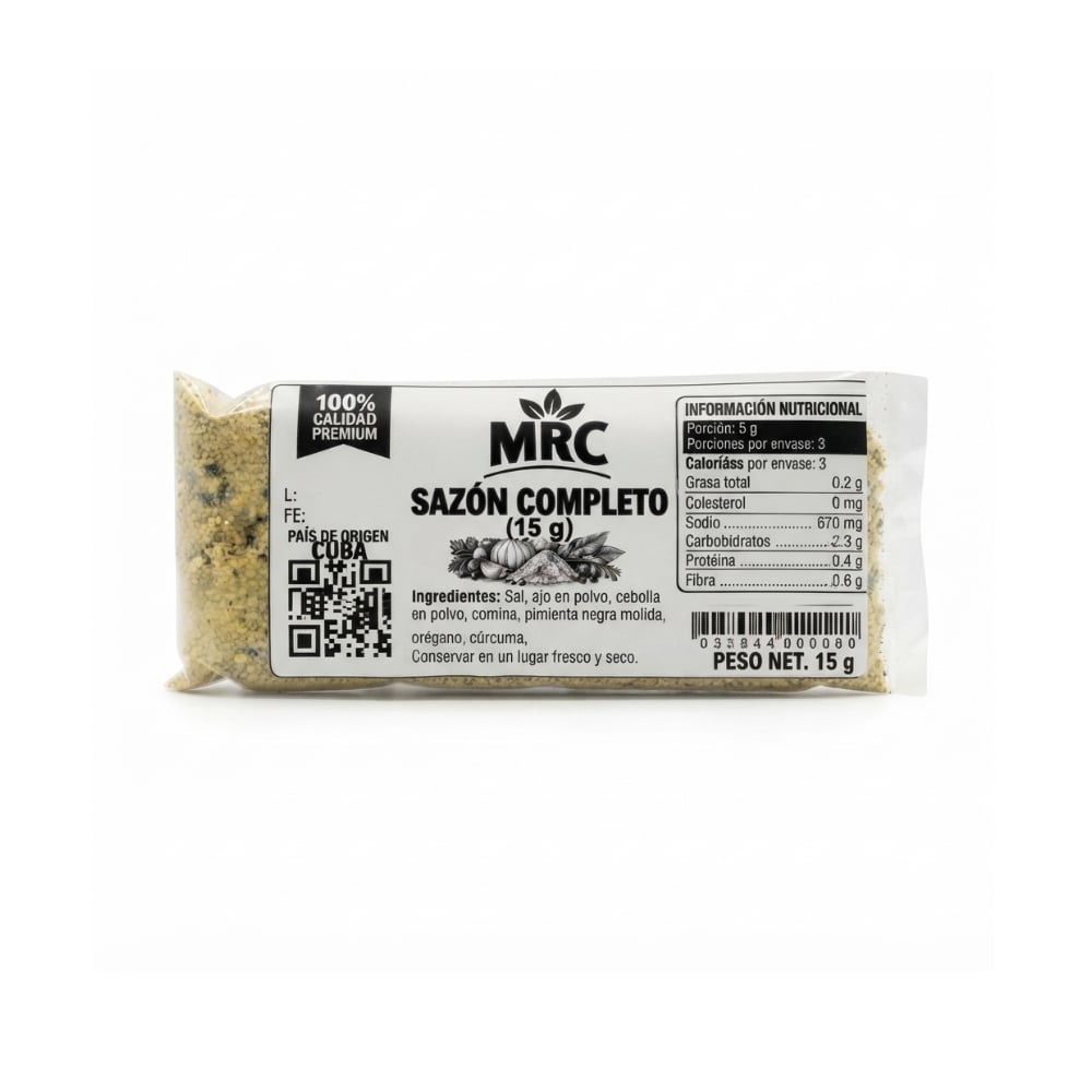 Sazón Completo MRC (15 g) - Imagen 1