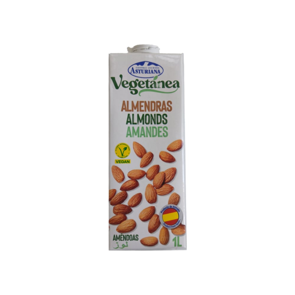 Leche vegetal de almendra Asturiana (1 L) - Imagen 1