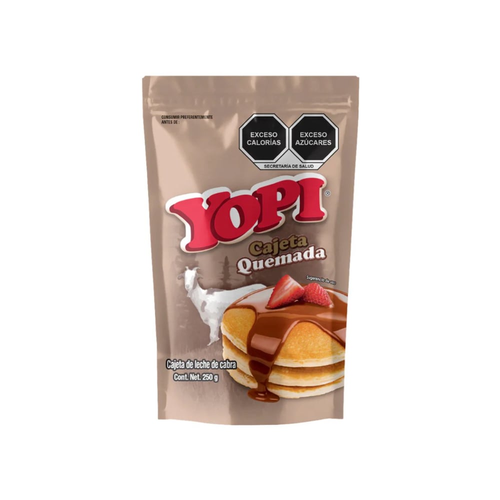 Dulce de leche de cabra cajeta quemada Yopi (250 g / 8.82 oz) - Imagen 1