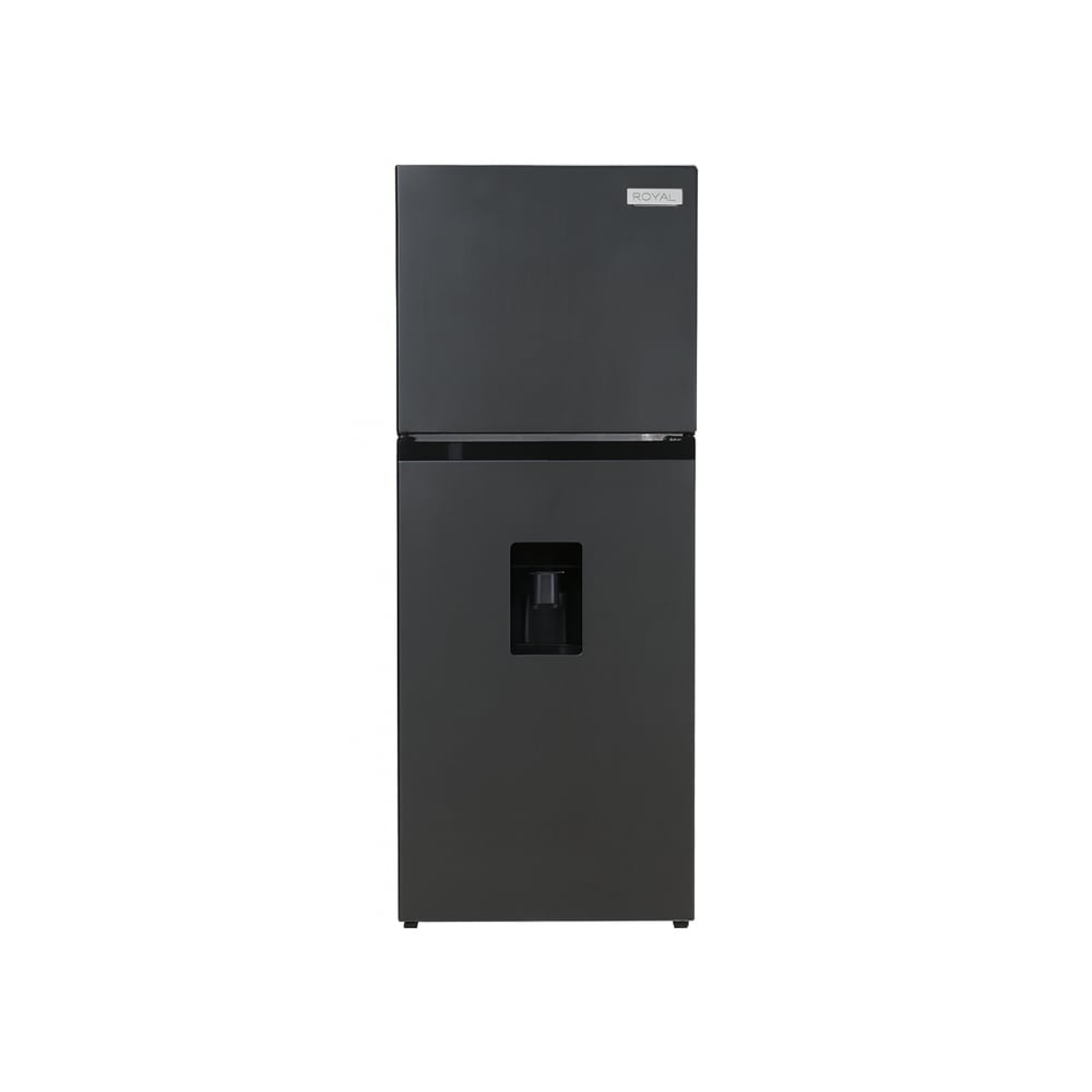 Refrigerador inverter (310 L / 11 pies³) de 2 puertas con dispensador de agua, color negro y gris oscuro – Royal RF11SWD - Imagen 1