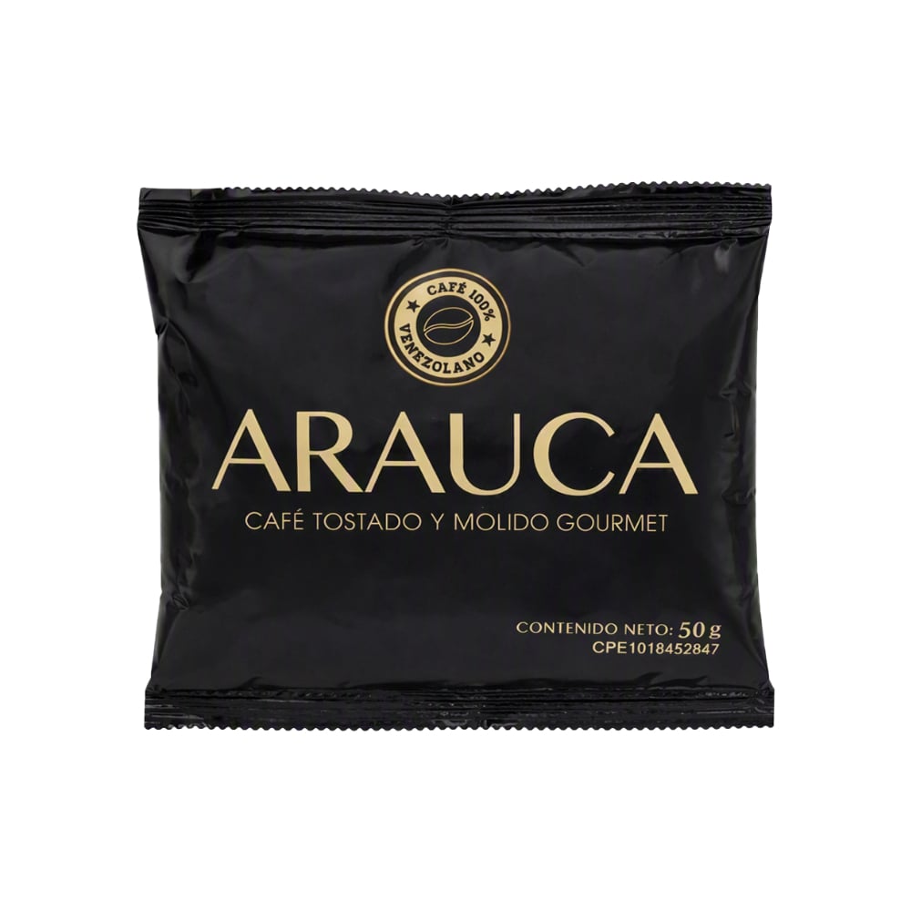 Café tostado y molido gourmet Arauca (50 g / 1.76 oz) - Imagen 1