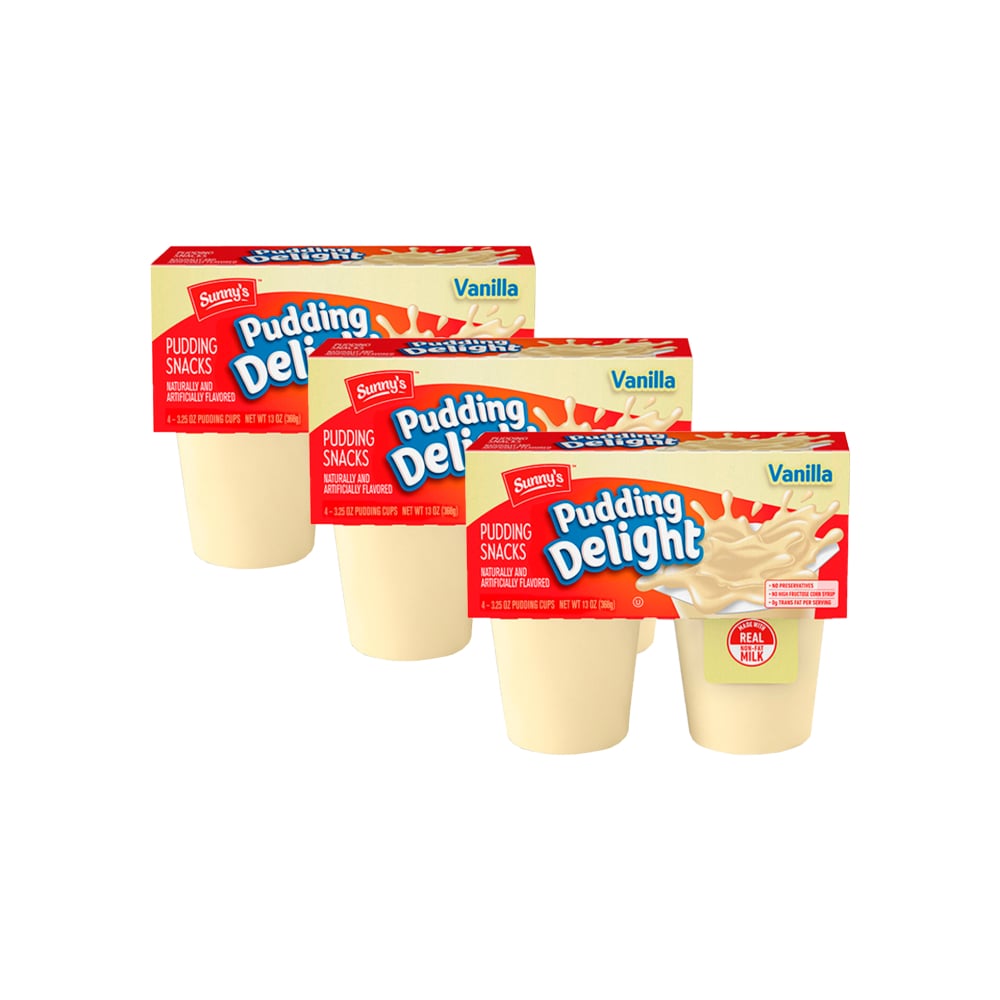 Natilla de vainilla Sunny' s (12 x 92.1 g / 3.25 … - Imagen 1