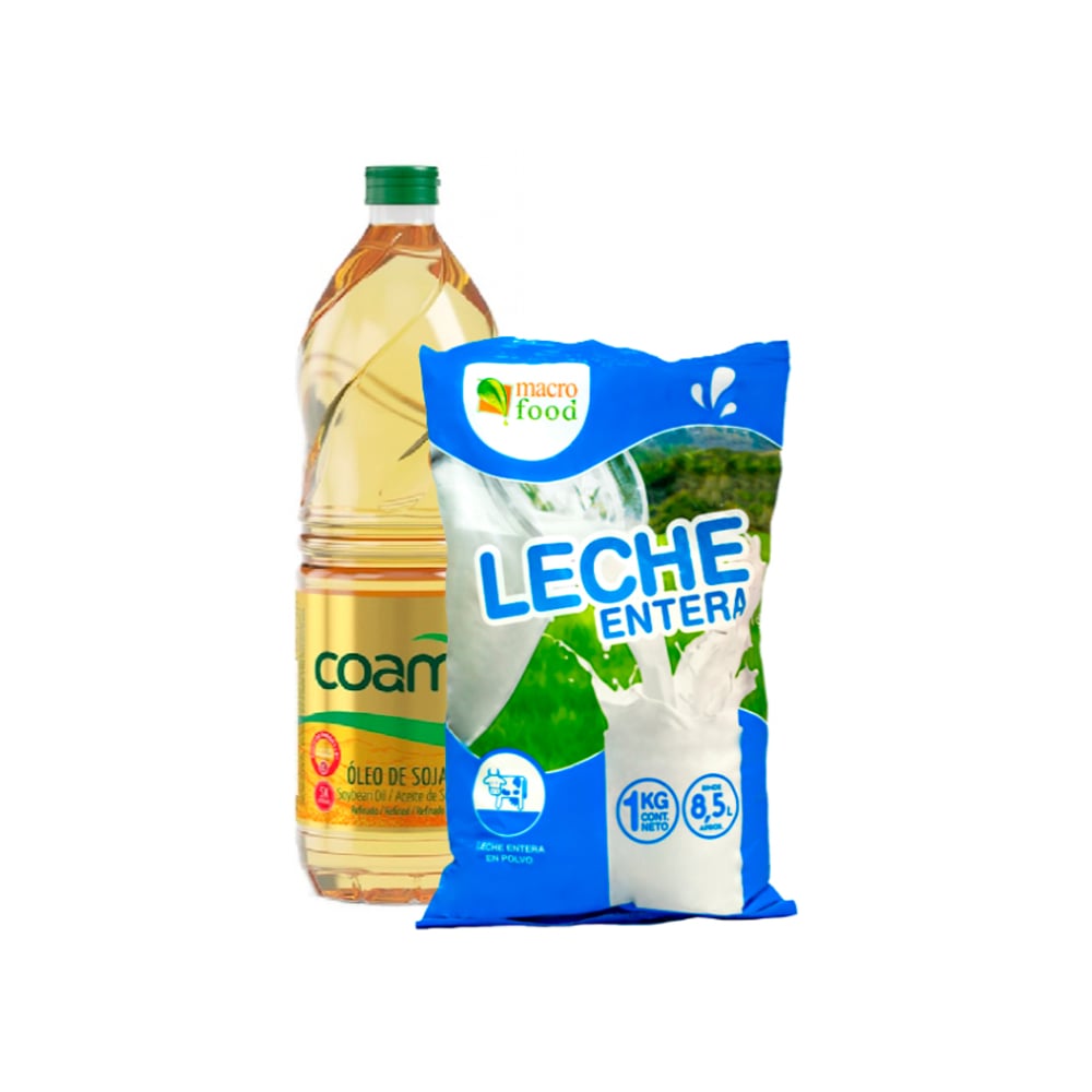 Aceite + Leche entera en polvo - Imagen 1