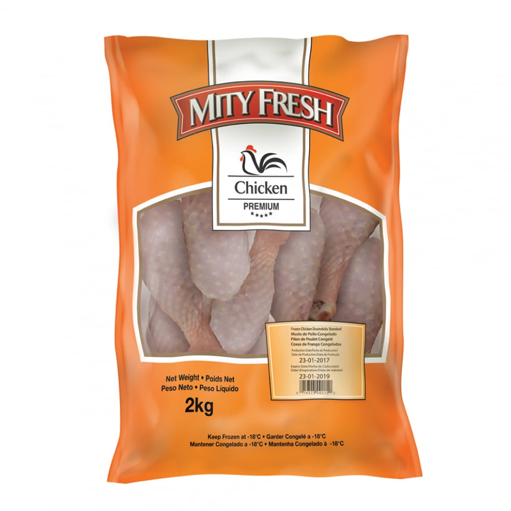 Muslos de pollo Mity Fresh (2 kg / 4.4 lb) - Imagen 1