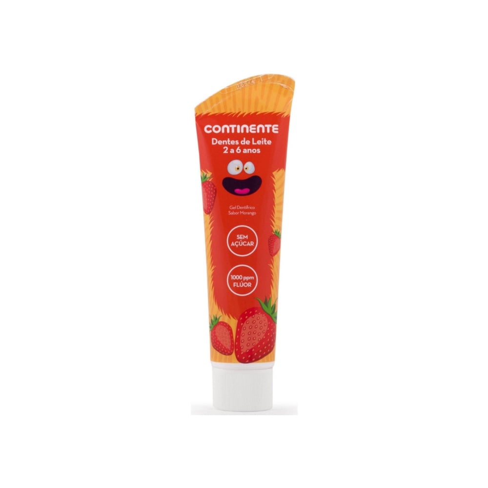 Pasta de dientes infantil sabor fresa Continente (100 ml / 3.38 floz) - Imagen 1