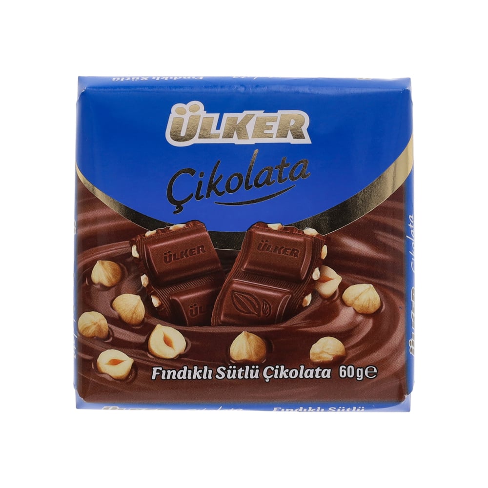 Barra de chocolate con avellanas Ülker (60 g / 2.13 oz) - Imagen 1