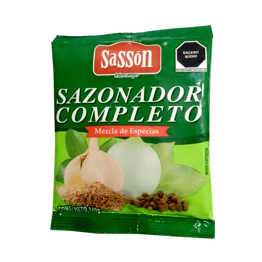 Sazonador completo Sassón (140 g / 4.9 oz) - Imagen 1