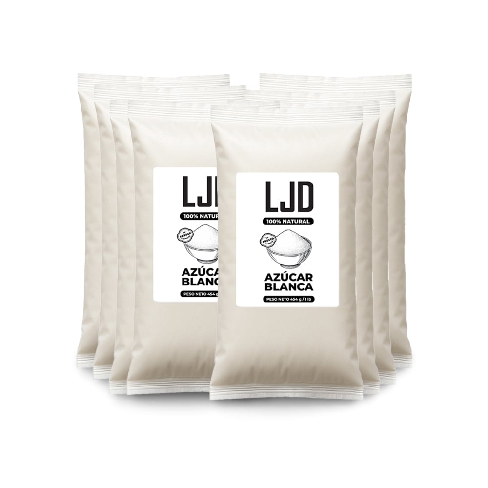 Azúcar blanca LJD (8 x 454 g / 1 lb) - Imagen 1