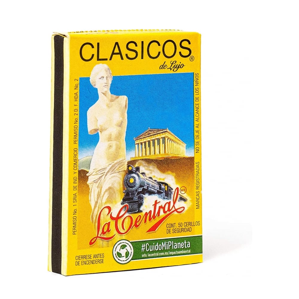 Caja de fósforos La Central (50 U) - Imagen 1