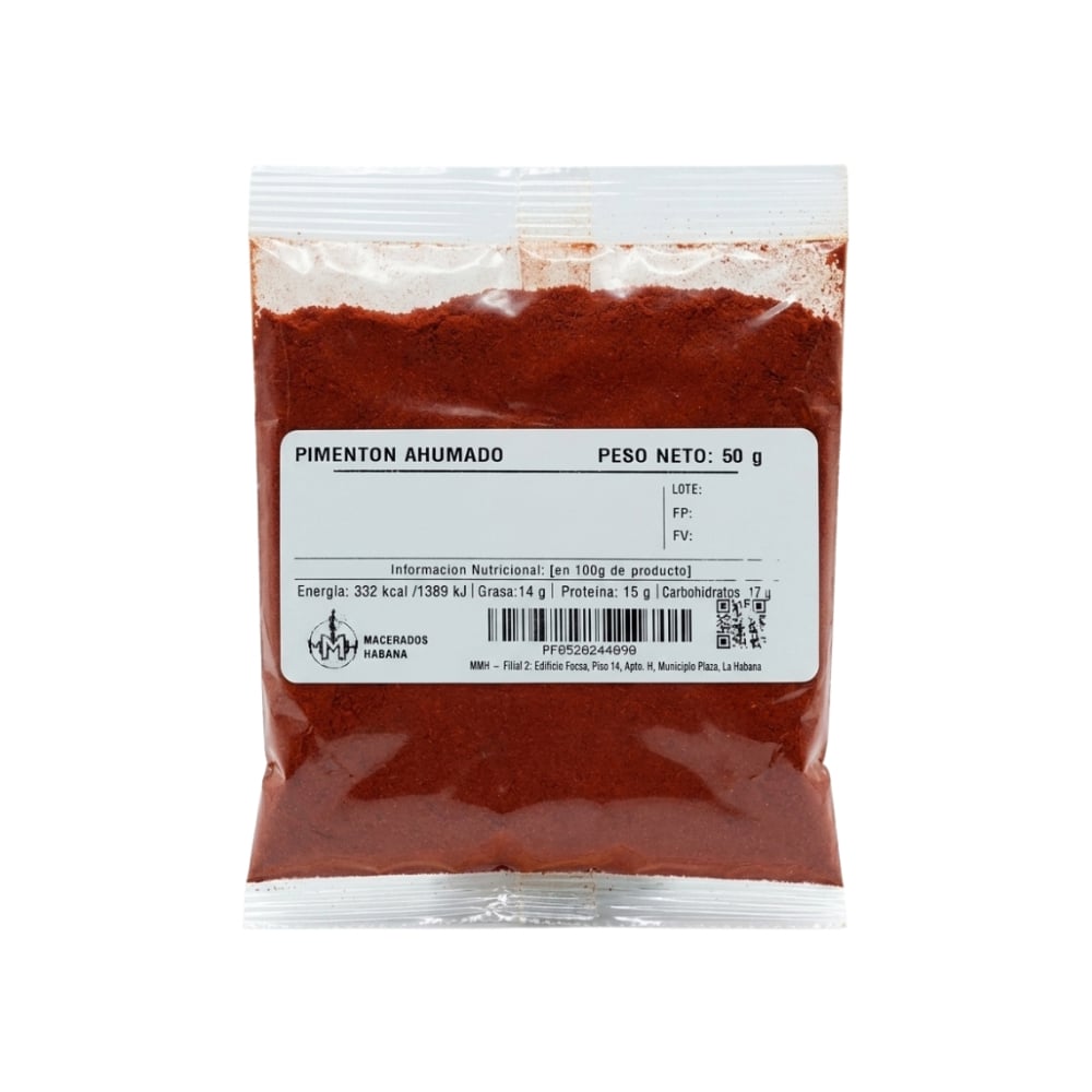 Pimentón Ahumado Macerados Habana (50 g / 1.76 oz) - Imagen 1