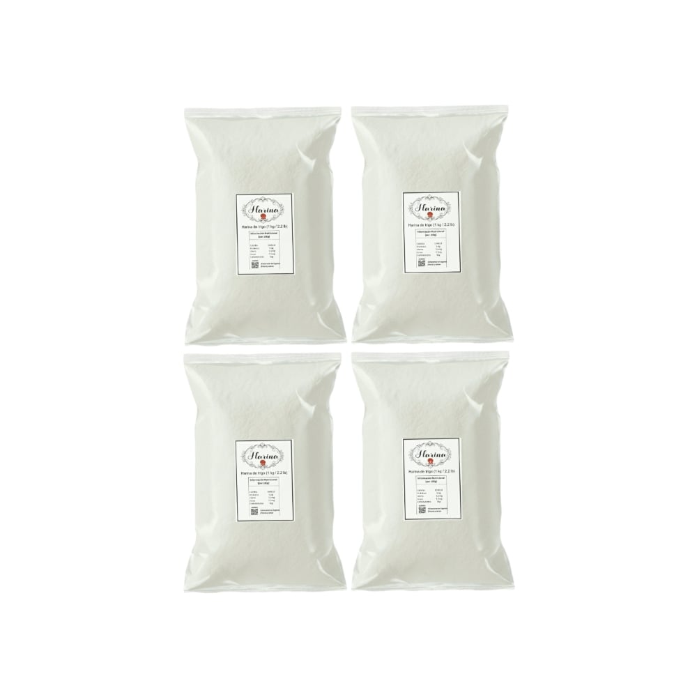 Harina de trigo Pida (4 x 1 kg / 2.2 lb) - Imagen 1