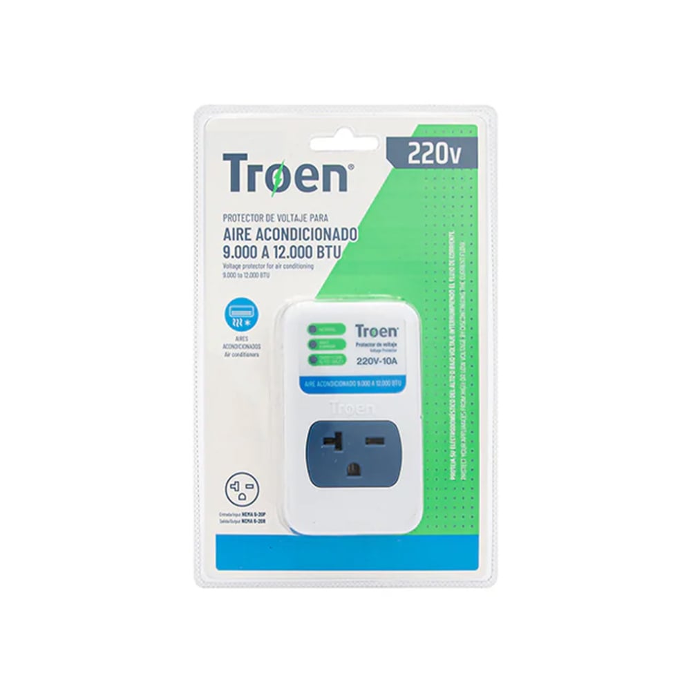 Protector de voltaje para aire acondicionado de 220 V Troen - Imagen 1