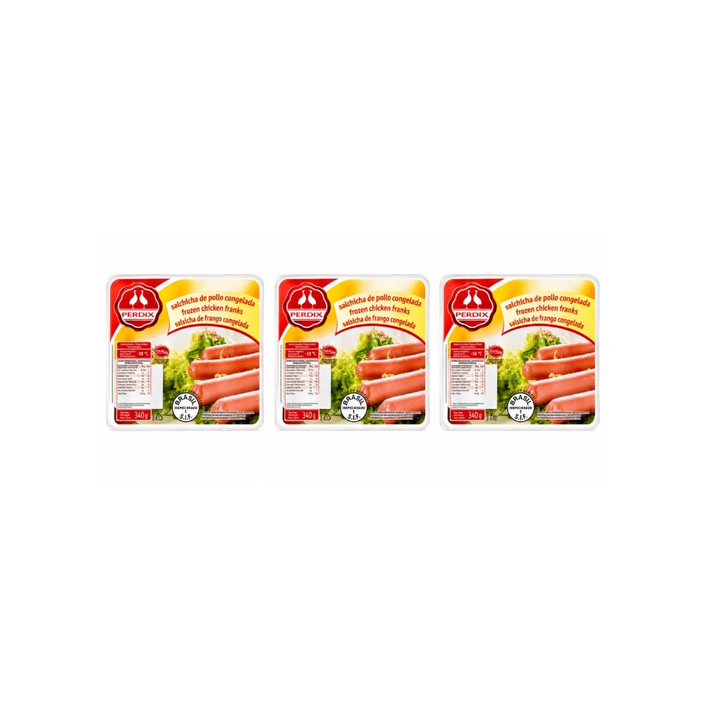 Salchichas de pollo Perdix ( 3 x 340 g / 12 oz) - Imagen 1
