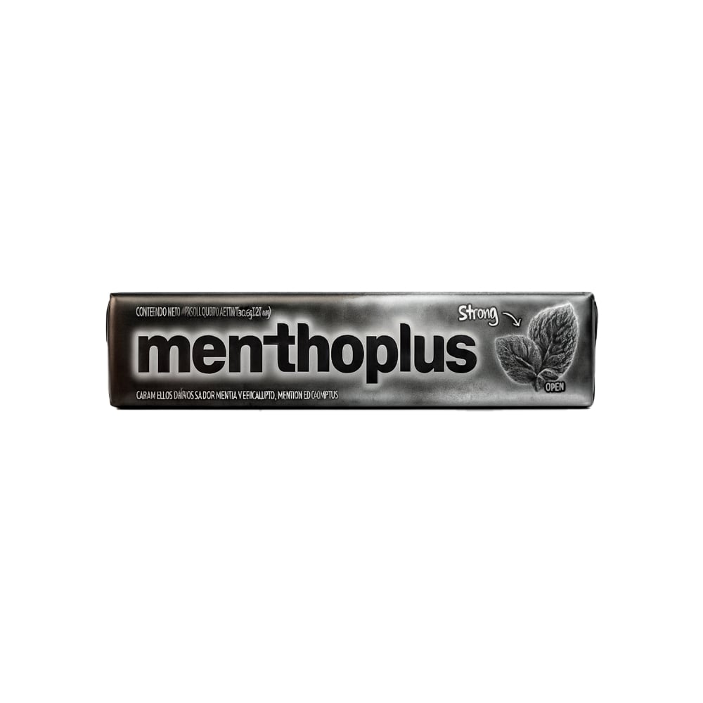 Caramelos duros sabor menta y eucalipto extra fuerte Menthoplus (30.6 g / 1.08 oz) - Imagen 1